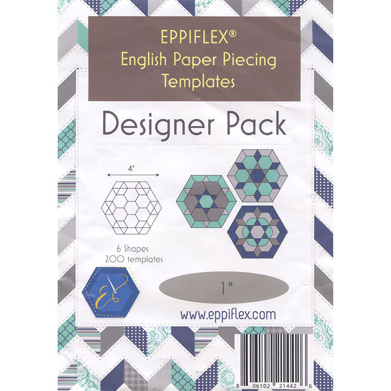 Designer Pack 1" English Paper Piecing Templates Alternative View #1