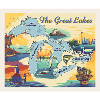 Destinations - Great Lakes Poster Multi Panel