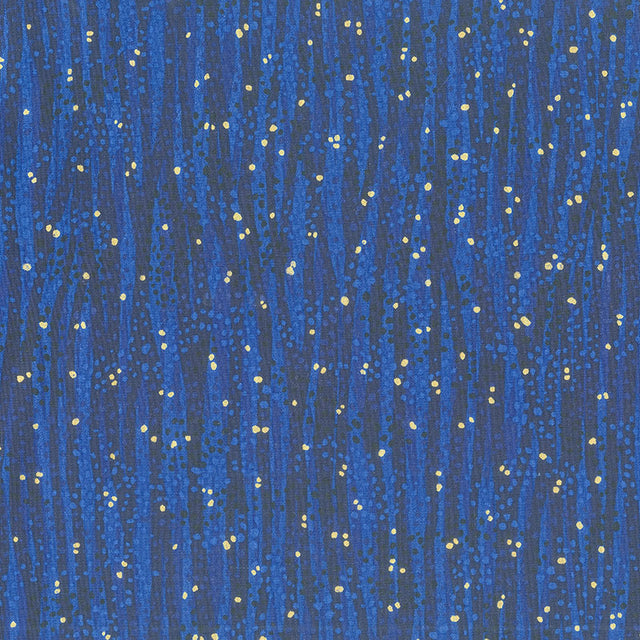 Sashiko Collection by Whistler Studios for Windham Fabrics - 51814-3 Waves  on Denim