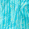 Dewdrop - Turquoise Metallic Yardage