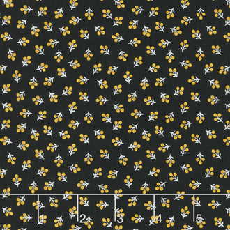 Alexandra - Wildberries Black Metallic Yardage
