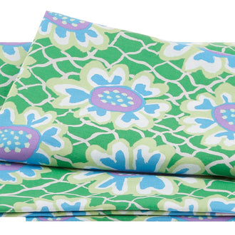 Kaffe Fassett - Collective August 2021 Flower Net Green 2 Yard Cut