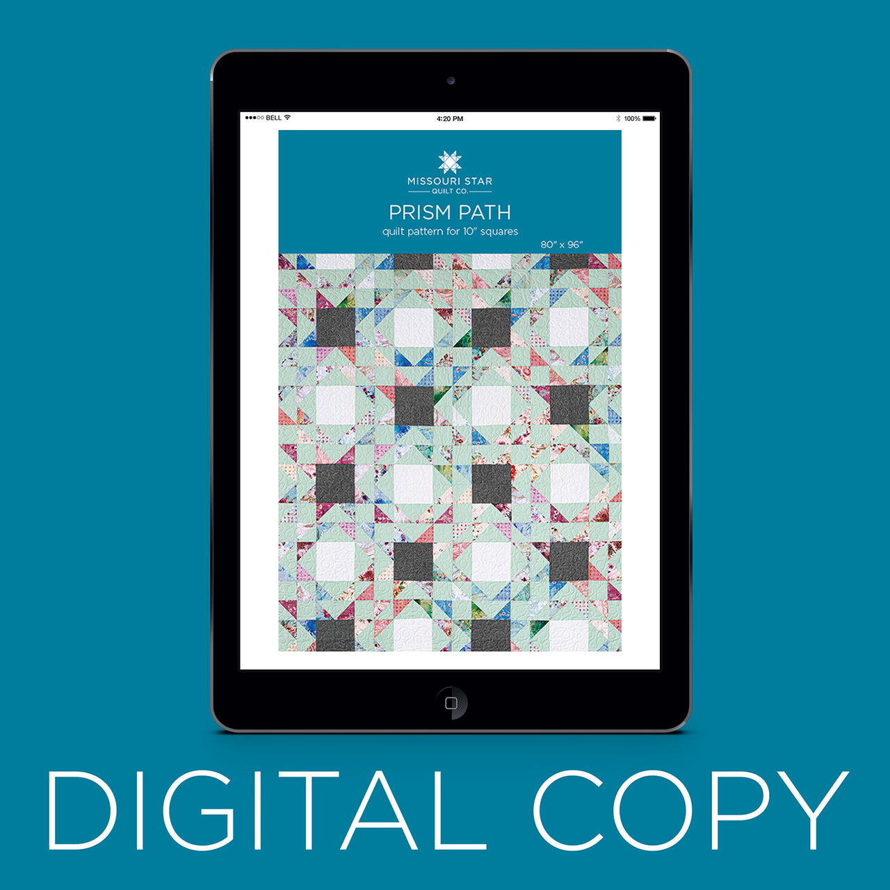 Digital Prism Path Quilt Pattern by Missouri Star Primary Image