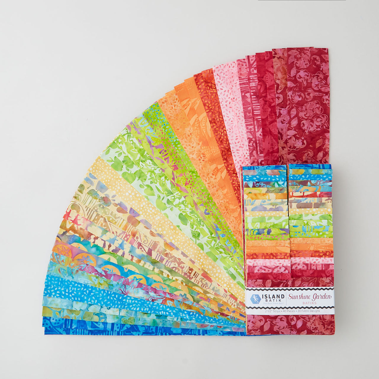 Sunshine Garden Batiks Favorites Strips Primary Image
