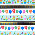 Party Time - Border Stripe Multi Yardage Primary Image