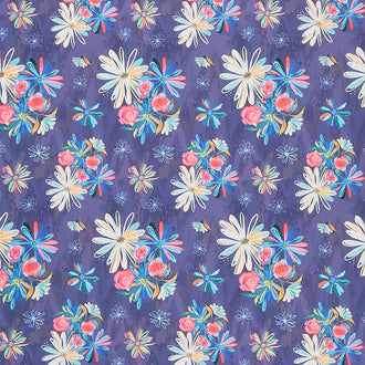 Kindness Always - Main Navy Yardage