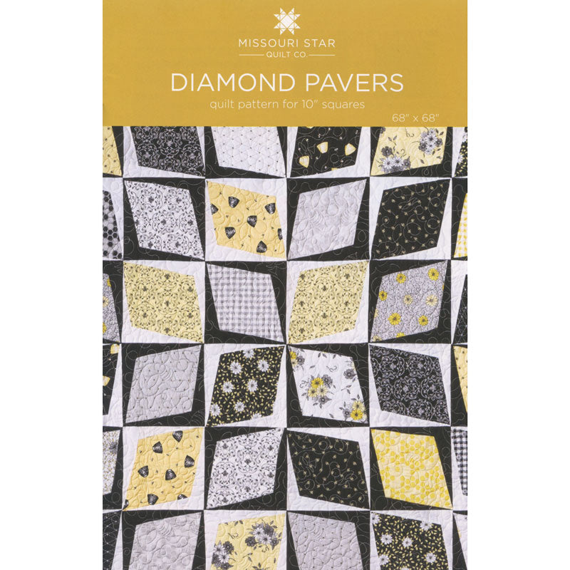 Diamond Pavers Quilt Pattern by Missouri Star
