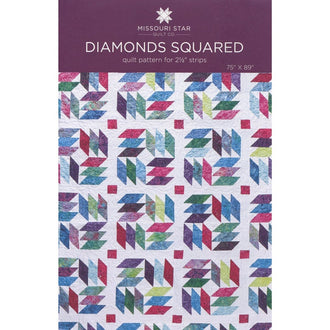 Diamonds Squared Pattern by Missouri Star