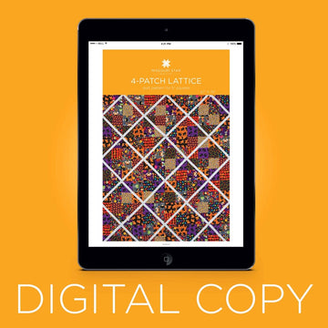 Digital Download - 4-Patch Lattice Quilt Pattern by Missouri Star Primary Image