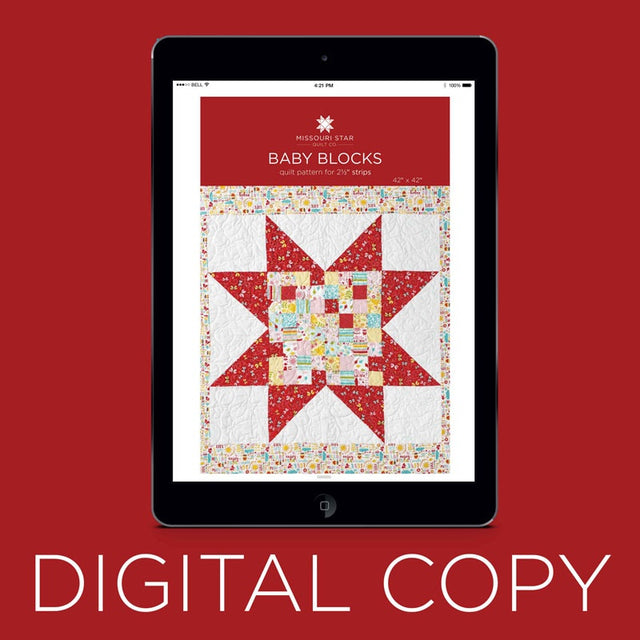 Digital Download - Baby Blocks Quilt Pattern by Missouri Star Primary Image