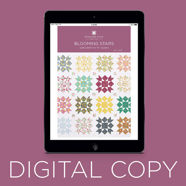 Digital Download - Blooming Stars Quilt Pattern by Missouri Star Primary Image