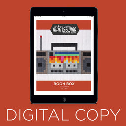 Digital Download - Boom Box Pattern from Man Sewing Primary Image