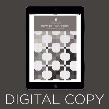 Digital Download - Bow Tie Crisscross Pattern by Missouri Star Primary Image
