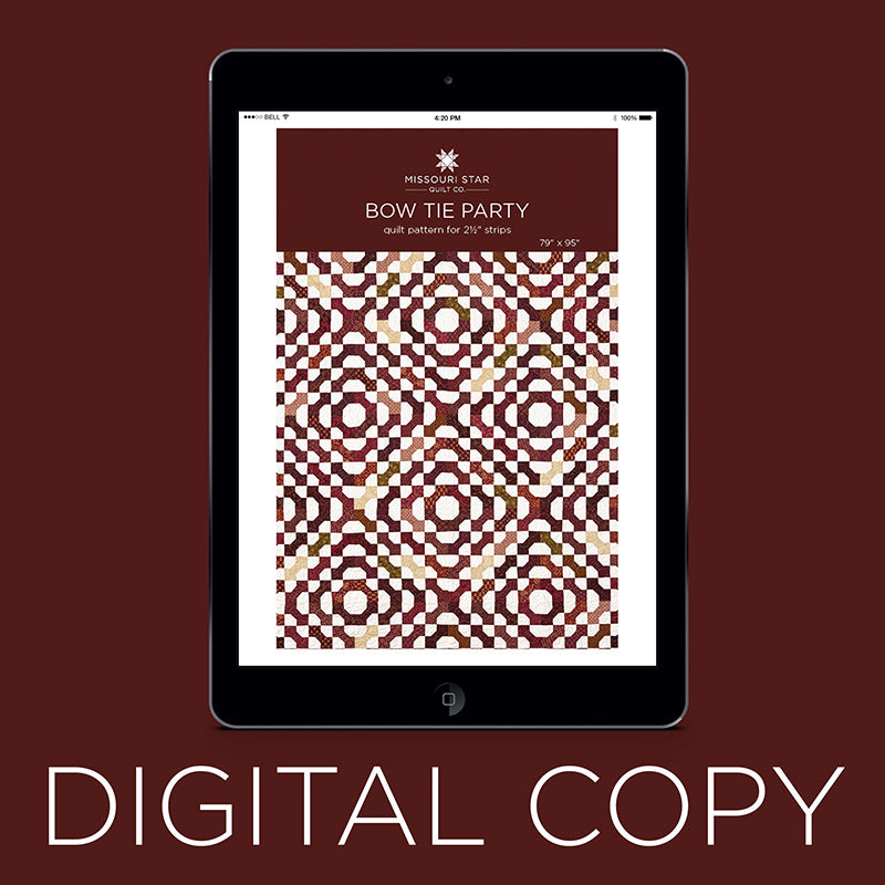 Digital Download - Bow Tie Party Quilt Pattern by Missouri Star Primary Image