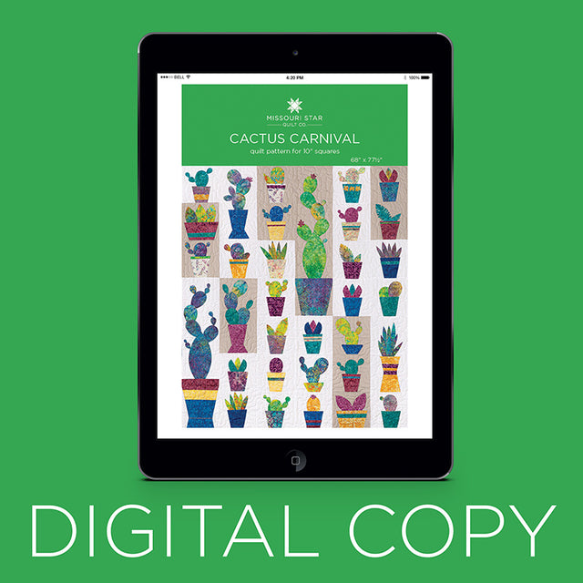 Digital Download - Cactus Carnival Quilt Pattern by Missouri Star Primary Image
