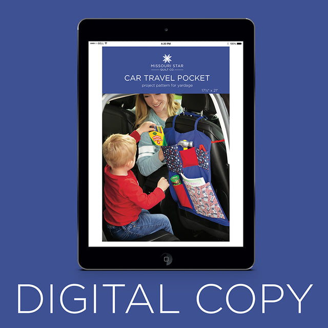 Digital Download - Car Travel Pocket Pattern by Missouri Star Primary Image