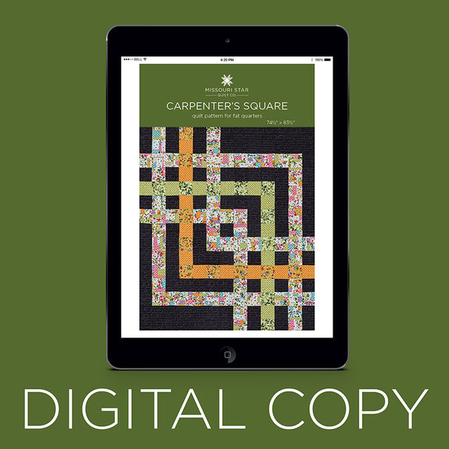 Digital Download - Carpenter's Square Quilt Pattern by Missouri Star Primary Image