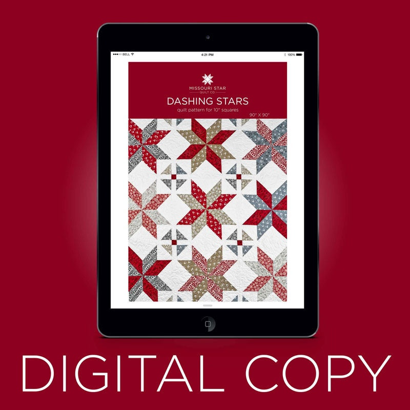 Digital Download - Dashing Stars Quilt Pattern by Missouri Star Primary Image