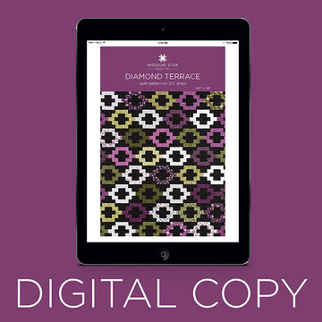 Digital Download - Diamond Terrace Quilt Pattern by Missouri Star Primary Image