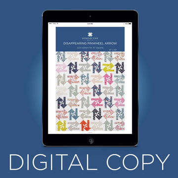 Digital Download - Disappearing Pinwheel Arrows Quilt Pattern by Missouri Star Primary Image