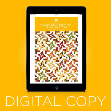 Digital Download - Disappearing Pinwheel Friendship Star Quilt Pattern by Missouri Star Primary Image