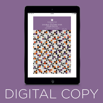 Digital Download - Double Square Star Four-Patch Quilt Pattern by Missouri Star Primary Image