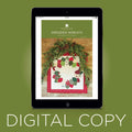 Digital Download - Dresden Wreath Wall Hanging Pattern by Missouri Star