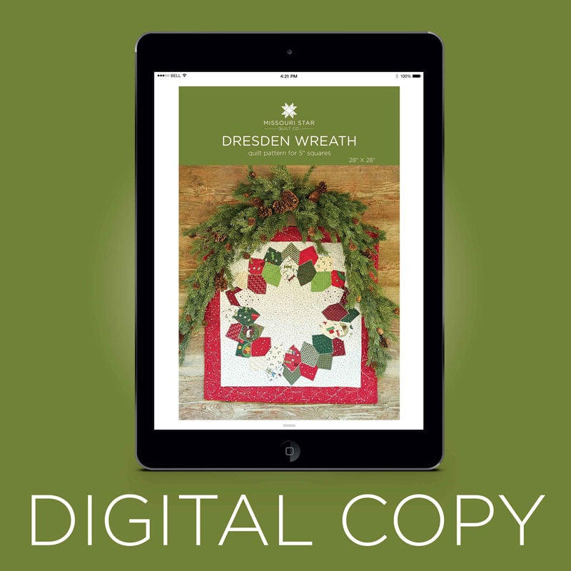 Digital Download - Dresden Wreath Wall Hanging Pattern by Missouri Star Primary Image