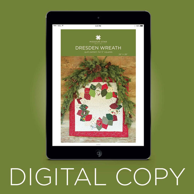 Digital Download - Dresden Wreath Wall Hanging Pattern by Missouri Star Primary Image