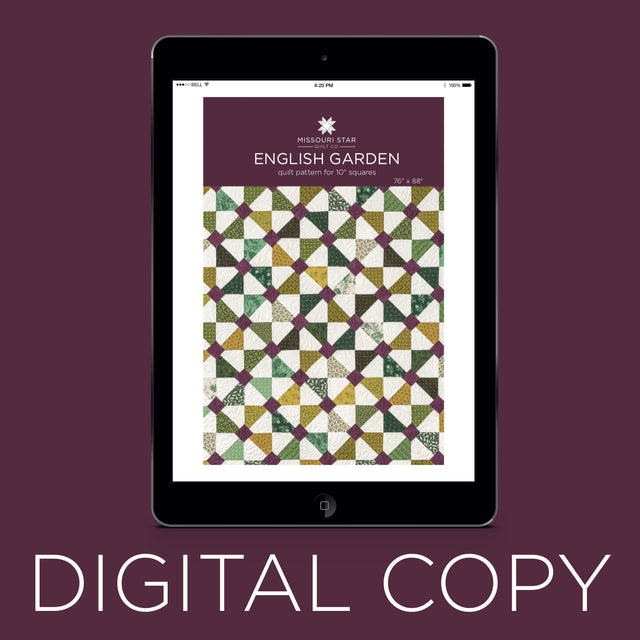 Digital Download - English Garden Quilt Pattern by Missouri Star Primary Image