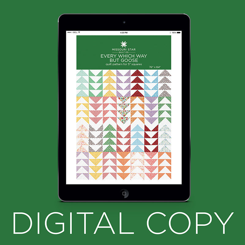 Digital Download - Every Which Way But Goose Quilt Pattern by Missouri Star Primary Image