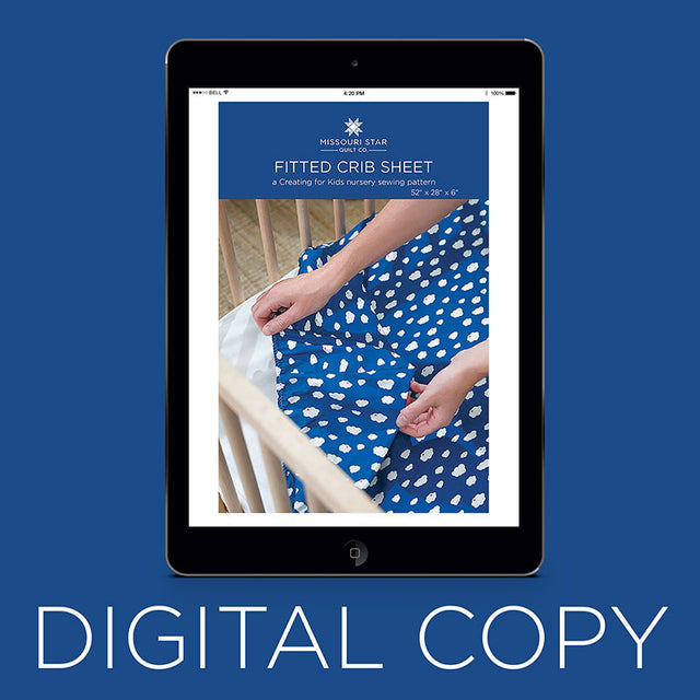 Digital Download - Fitted Crib Sheet Pattern by Missouri Star Primary Image