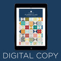 Digital Download - Flower Glass Quilt Pattern by Missouri Star