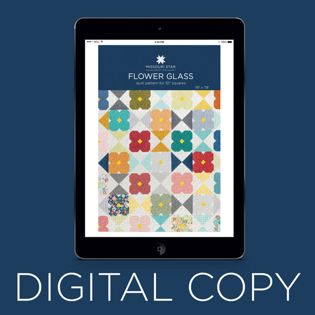 Digital Download - Flower Glass Quilt Pattern by Missouri Star Primary Image
