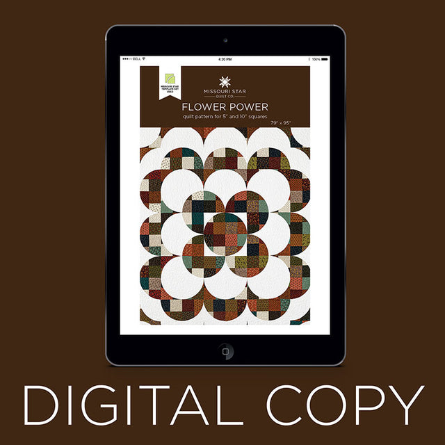 Digital Download - Flower Power Quilt Pattern by Missouri Star Primary Image