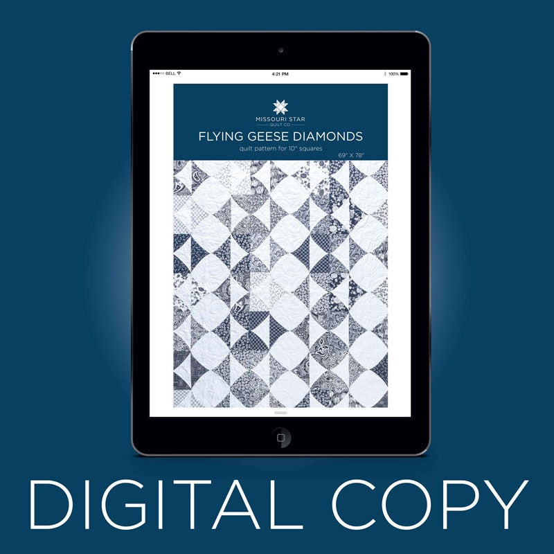 Digital Download - Flying Geese Diamonds Quilt Pattern by Missouri Star Primary Image