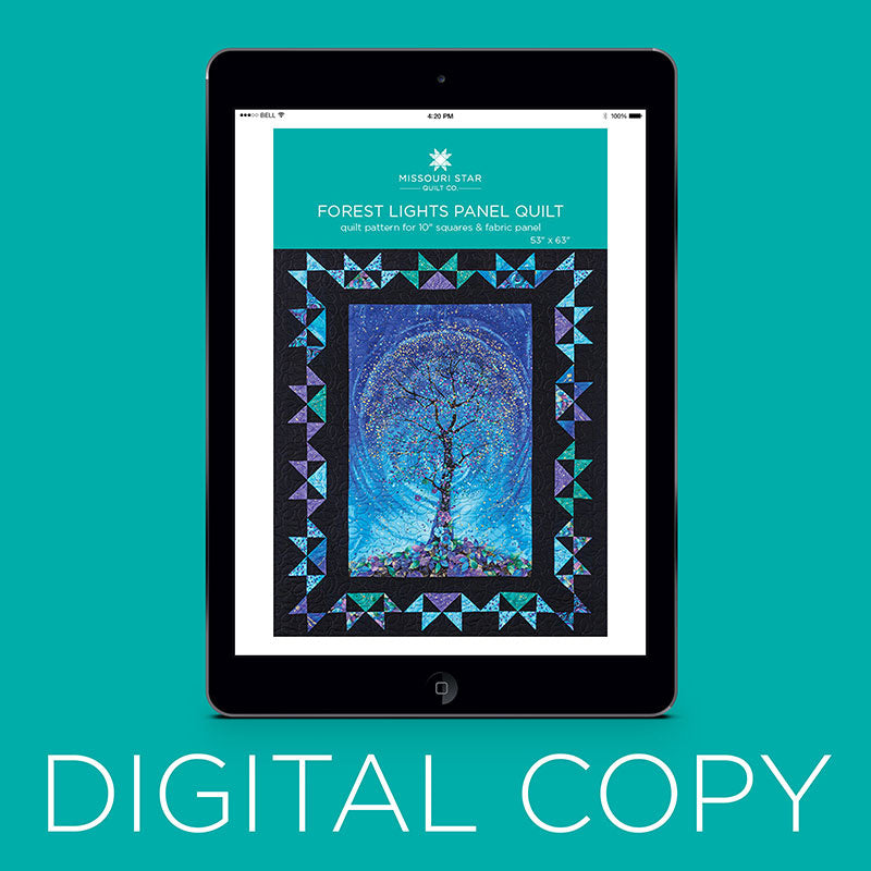 Digital Download - Forest Lights Panel Quilt Pattern by Missouri Star Primary Image