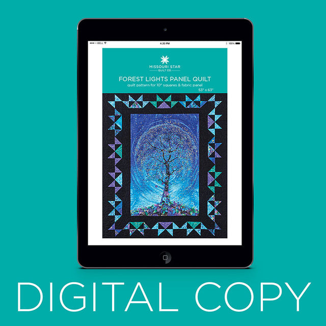Digital Download - Forest Lights Panel Quilt Pattern by Missouri Star Primary Image