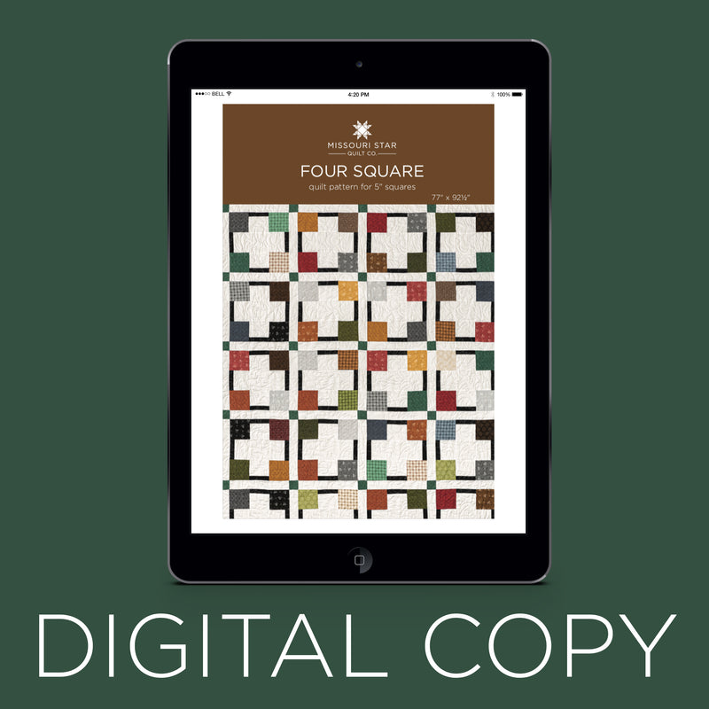 Digital Download - Four Square Quilt Pattern by Missouri Star Primary Image