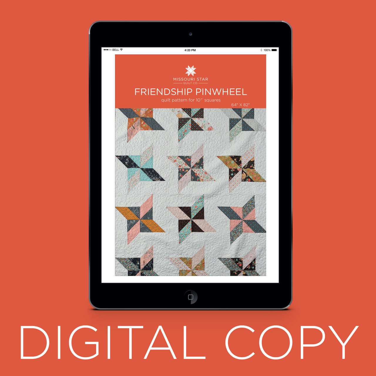 Digital Download - Friendship Pinwheel Pattern by Missouri Star Primary Image