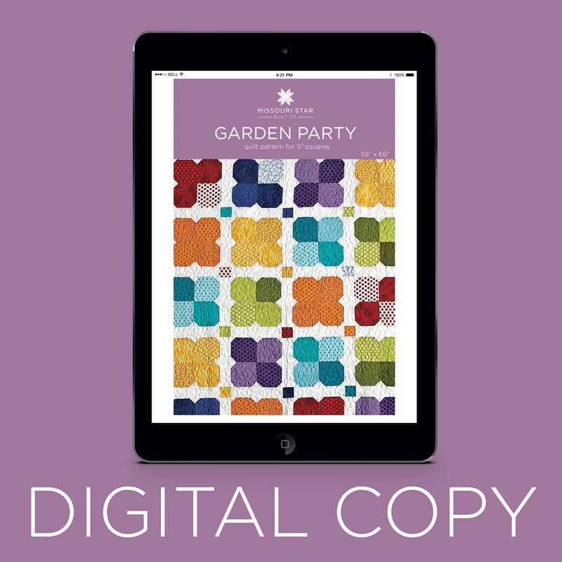 Digital Download - Garden Party Quilt Pattern by Missouri Star Primary Image