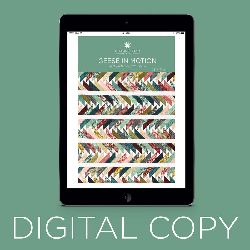 Digital Download - Geese in Motion Quilt Pattern by Missouri Star Primary Image