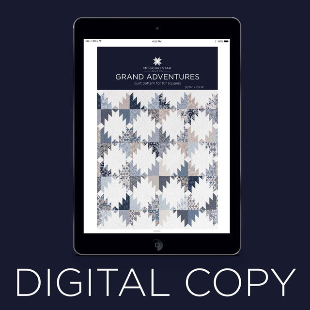 Digital Download - Grand Adventures Quilt Pattern by Missouri Star Primary Image