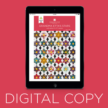 Digital Download - Grandma Etta's Stars Quilt Pattern by Missouri Star Primary Image