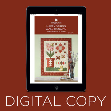 Digital Download - Happy Spring Wall Hanging Pattern by Missouri Star Primary Image