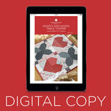 Digital Download - Hearts and Kisses Table Topper Pattern by Missouri Star Primary Image