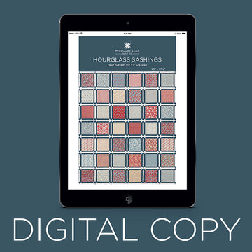 Digital Download - Hourglass Sashing Quilt Pattern by Missouri Star Primary Image