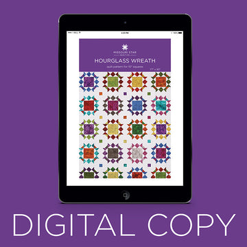 Digital Download - Hourglass Wreath Quilt Pattern by Missouri Star Primary Image