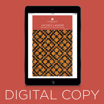 Digital Download - Jacob's Ladder for Jelly Rolls and Charm Packs Quilt Pattern by Missouri Star Primary Image