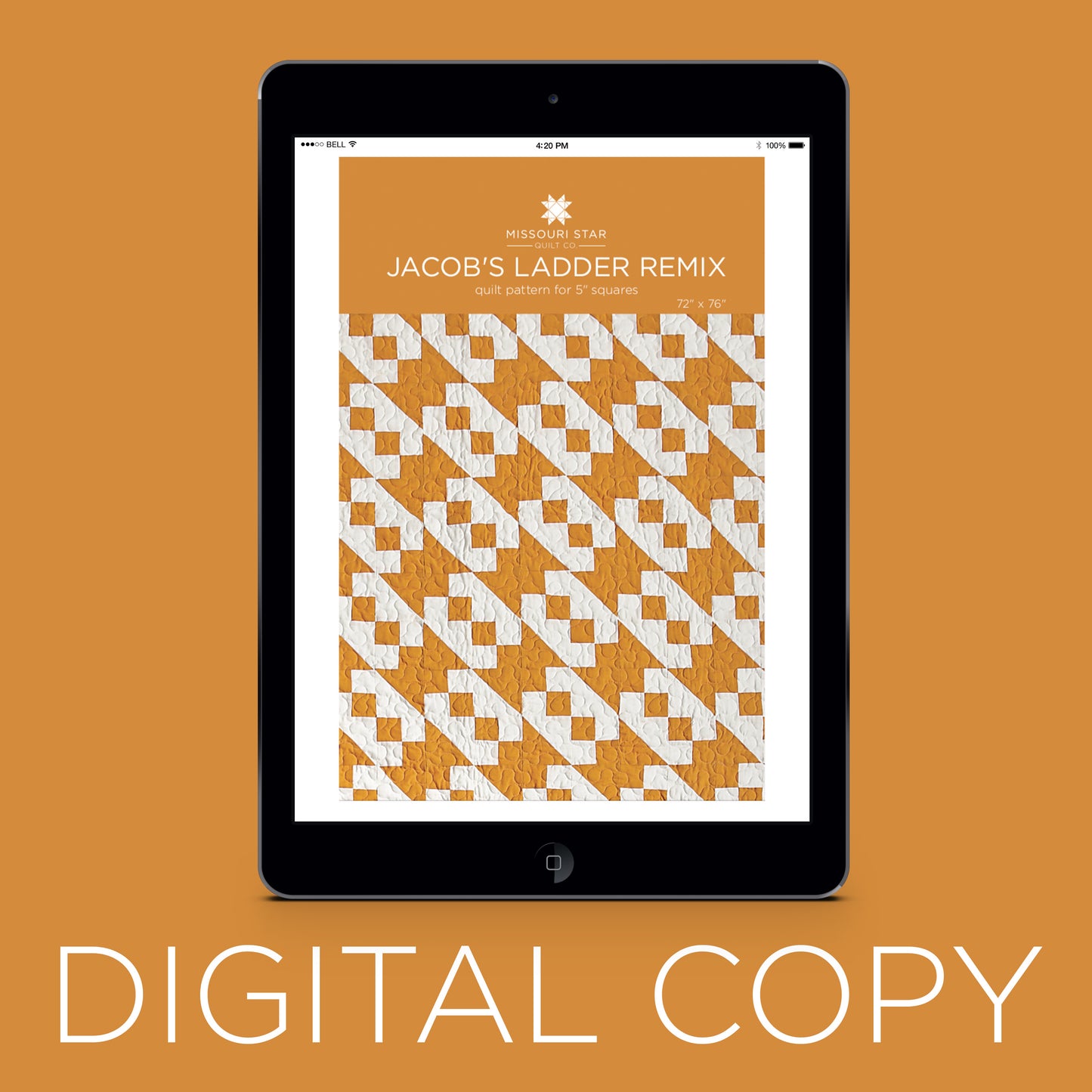 Digital Download - Jacob's Ladder Remix Quilt Pattern by Missouri Star Primary Image